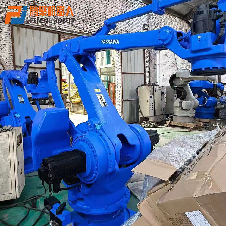 ربات 4 محوری دست دوم Yaskawa MPL800 دهانه بازو 3159 میلی متر بار 800 کیلوگرم ربات انباشته ویژه برای کارخانه آجر