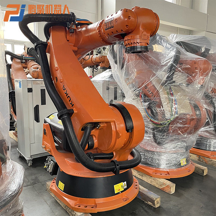 استفاده شده Kuka Robot Palletizing Arm برای استفاده از دستکاری، پالتی سازی، تخلیه، دستکاری، دست رباتیک