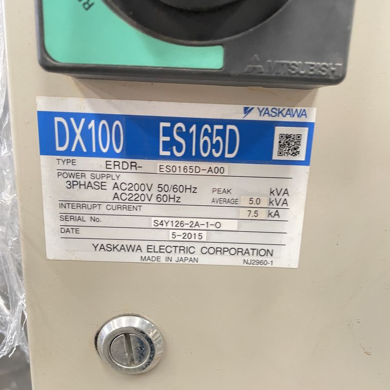 یاسکاوا ES165D ربات دست دوم جوش اتوماتیک شش محور ربات دستگاه مهر زنی ربات یاسکاوا