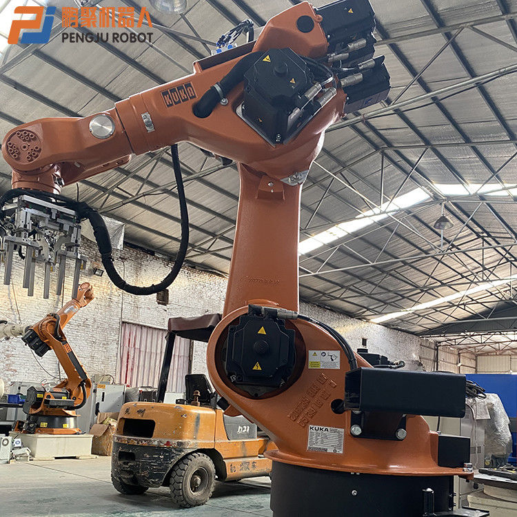 KUKA KR 60-3 پالتیزاسیون، بارگذاری و تخلیه قطعات، ماشینکاری، رسیدگی به قطعات، برش لیزر، جوش لیزر