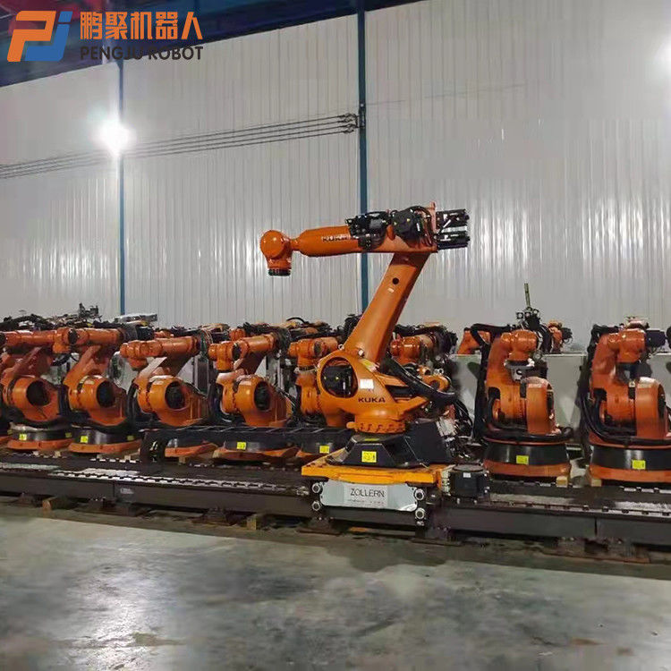 KUKA KR210-2 جوشکاری نقطه ای ، فشار دادن ، پالتیزاسیون ، بارگذاری و تخلیه قطعات ، ماشینکاری ، رسیدگی به قطعات