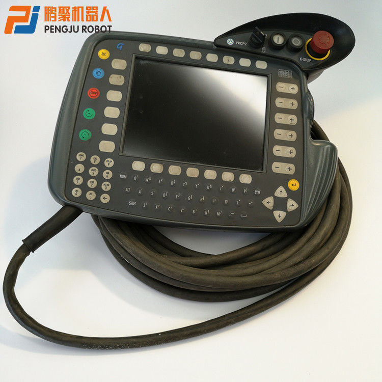 استفاده شده KUKA روبات آموزش Pendant KCP2 KRC2 KR C2 00-130-547 DHL FEDEX حمل و نقل 00-107-264 KUKA KRC 2 کنترل کننده