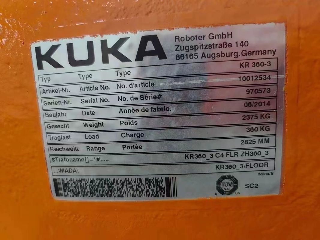 حداکثر تولید خود را با استفاده از روبات های KUKA KR360-3 و KRC4 کنترل کننده ARC جوشکاری مونتاژ قطعات بارگیری و تخلیه روبات برش