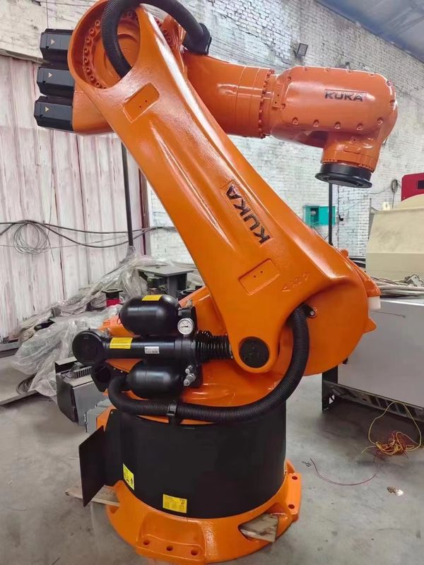 KUKA KR360-3 KRC4 پالتیزاسیون، بارگیری و تخلیه قطعات، ماشینکاری، رسیدگی، اندازه گیری، برش لیزر