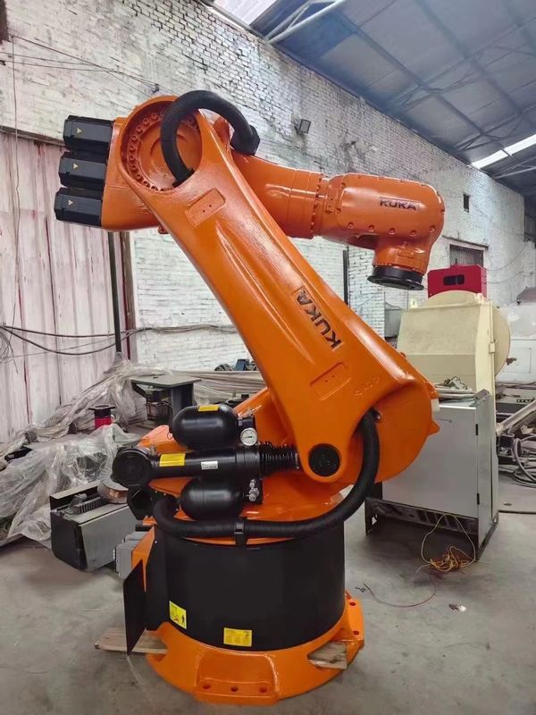 KUKA KR360-3 KRC4 پالتیزاسیون، بارگیری و تخلیه قطعات، ماشینکاری، رسیدگی، اندازه گیری، برش لیزر