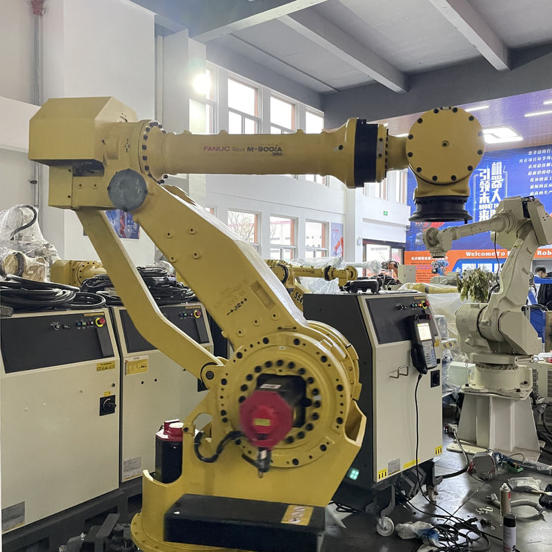 ربات صنعتی 6 محور Fanuc M-900iA/350 ربات جوش 350kg بار مفید 2655mm رسیدن برای دستکاری گردهمایی پولیش و چسب زدن چسب