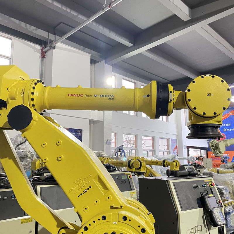 ربات صنعتی 6 محور Fanuc M-900iA/350 ربات جوش 350kg بار مفید 2655mm رسیدن برای دستکاری گردهمایی پولیش و چسب زدن چسب