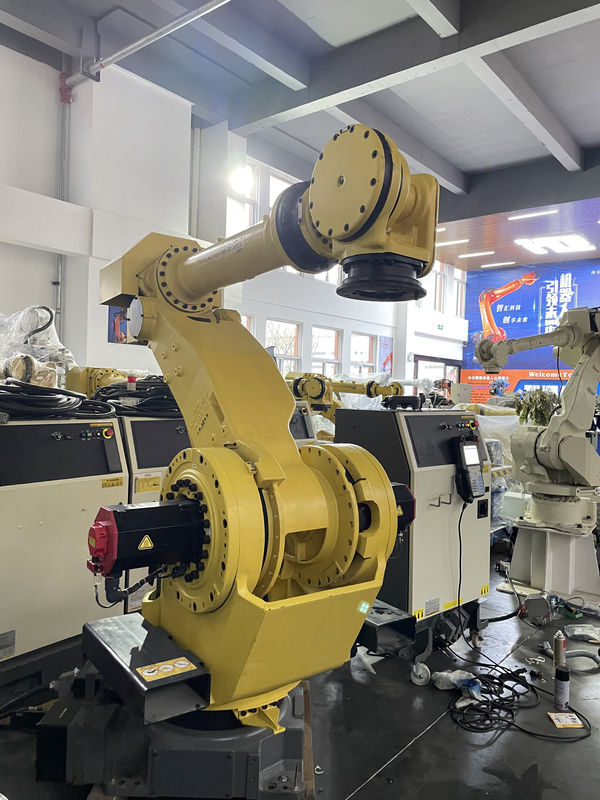 Fanuc M-900iA 350 ربات های استفاده شده 6 محور 2655mm Reach R30iA کنترل کننده کامل برای پالتی و بیشتر