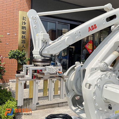 پالت سازی بازوی رباتیک دست دوم ABB IRB660-250/3.15 ربات صنعتی چهار محوره