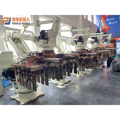 ربات پالت ساز رباتیک کارکرده آجری اتوماتیک Yaskawa MPL500 Robotic Case Palletizer