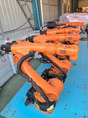 استفاده شده KUKA KR240 صنعتی روبات پالت سفارشی با اجزای اصلی PLC و پروتکل ارتباطات DeviceNet