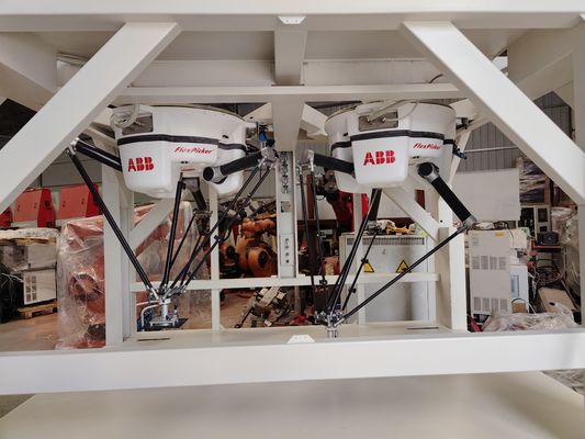 ربات IRB 360 ABB برای مرتب سازی بسته بندی ها