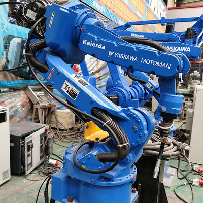 MA1400 صنعتی استفاده شده دست رباتیک آرک جوش Yaskawa اتوماتیک یکپارچه ایستگاه کاری