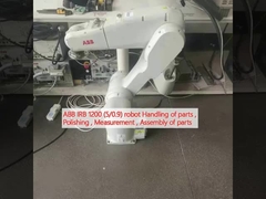 ربات ABB IRB 1200 (5/0.9) جابجایی قطعات پولیش کردن اندازه گیری مونتاژ قطعات