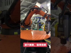 KR240R2900 استفاده شده Kuka Robots 6 Axis Automatic Palletizing Handling Material Manipulator